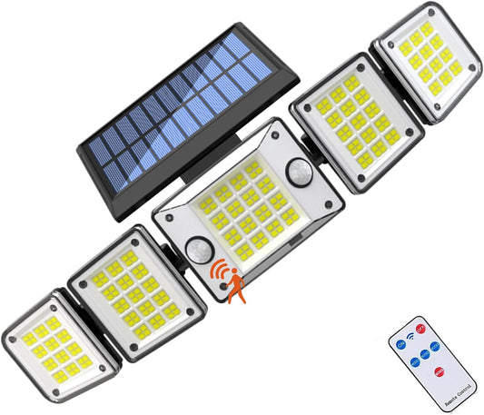 5 Heads Solar Flood Lights