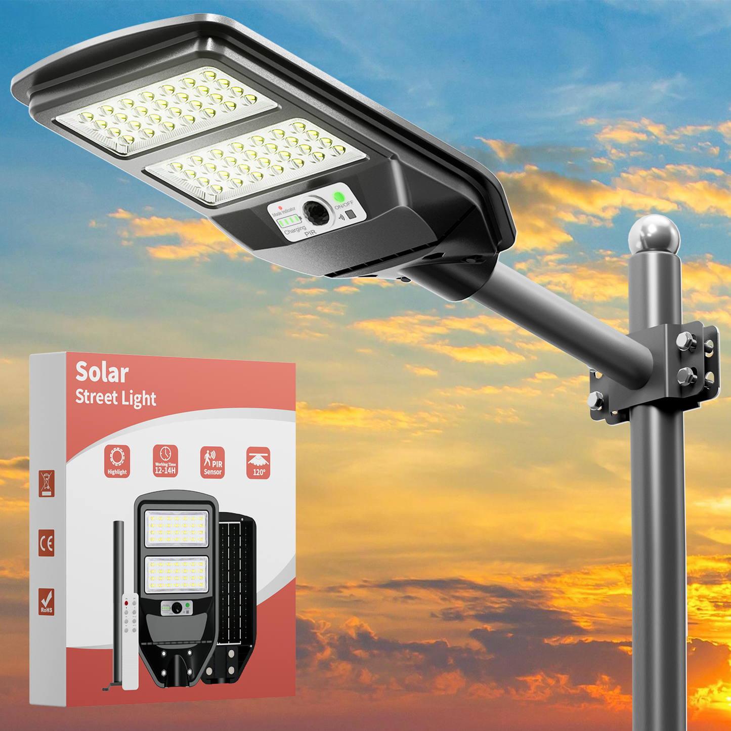 Integrated Solar Street Light