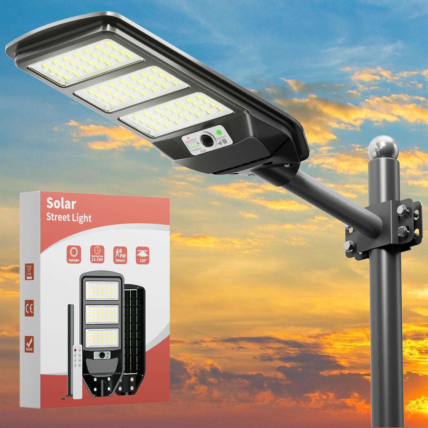 Integrated Solar Street Light