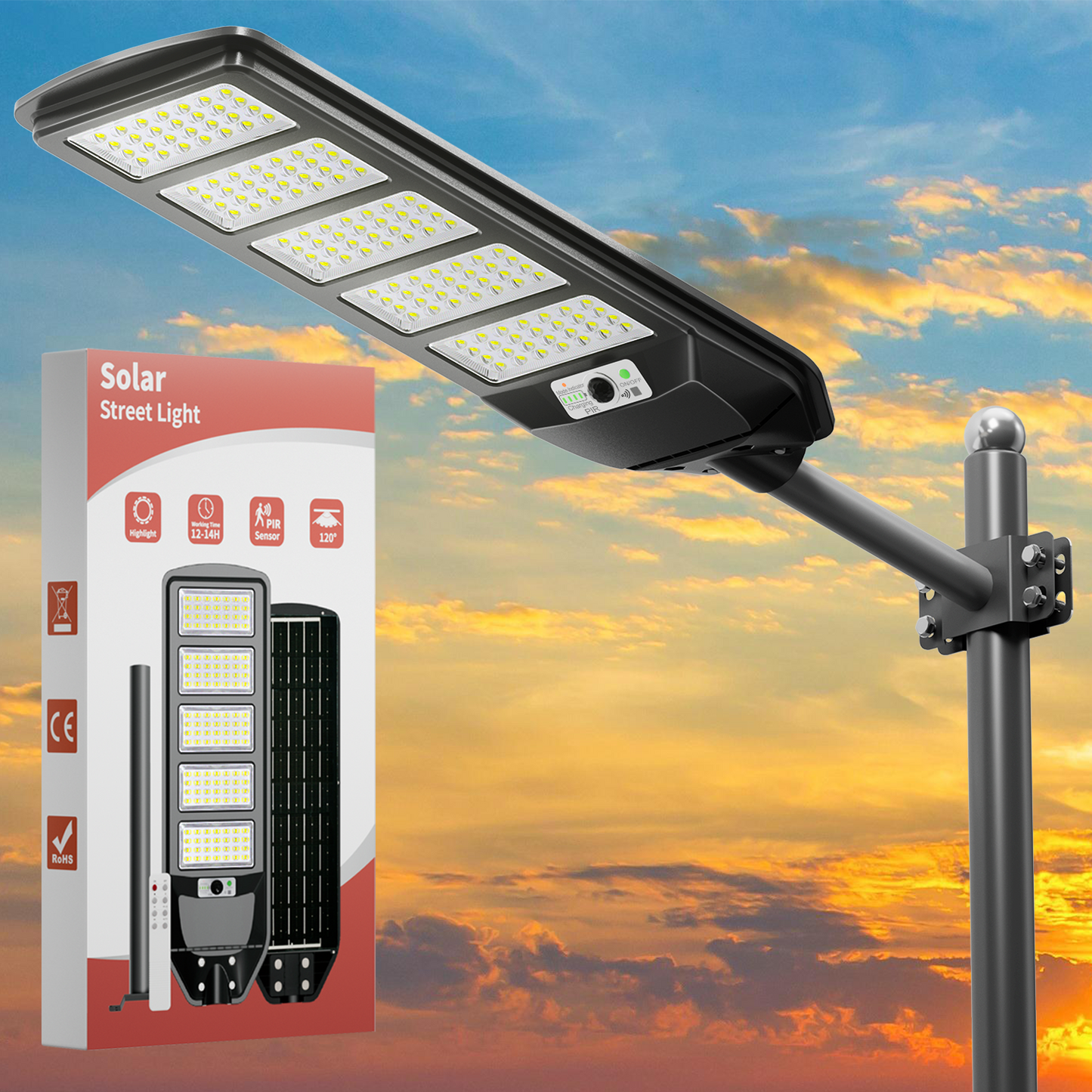 Integrated Solar Street Light