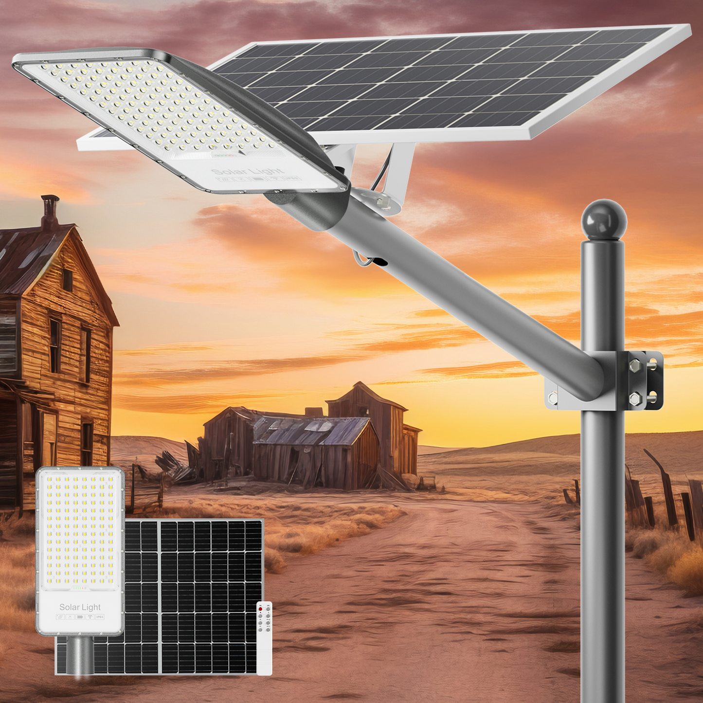 All Aluminum Split-Type Solar Street Light