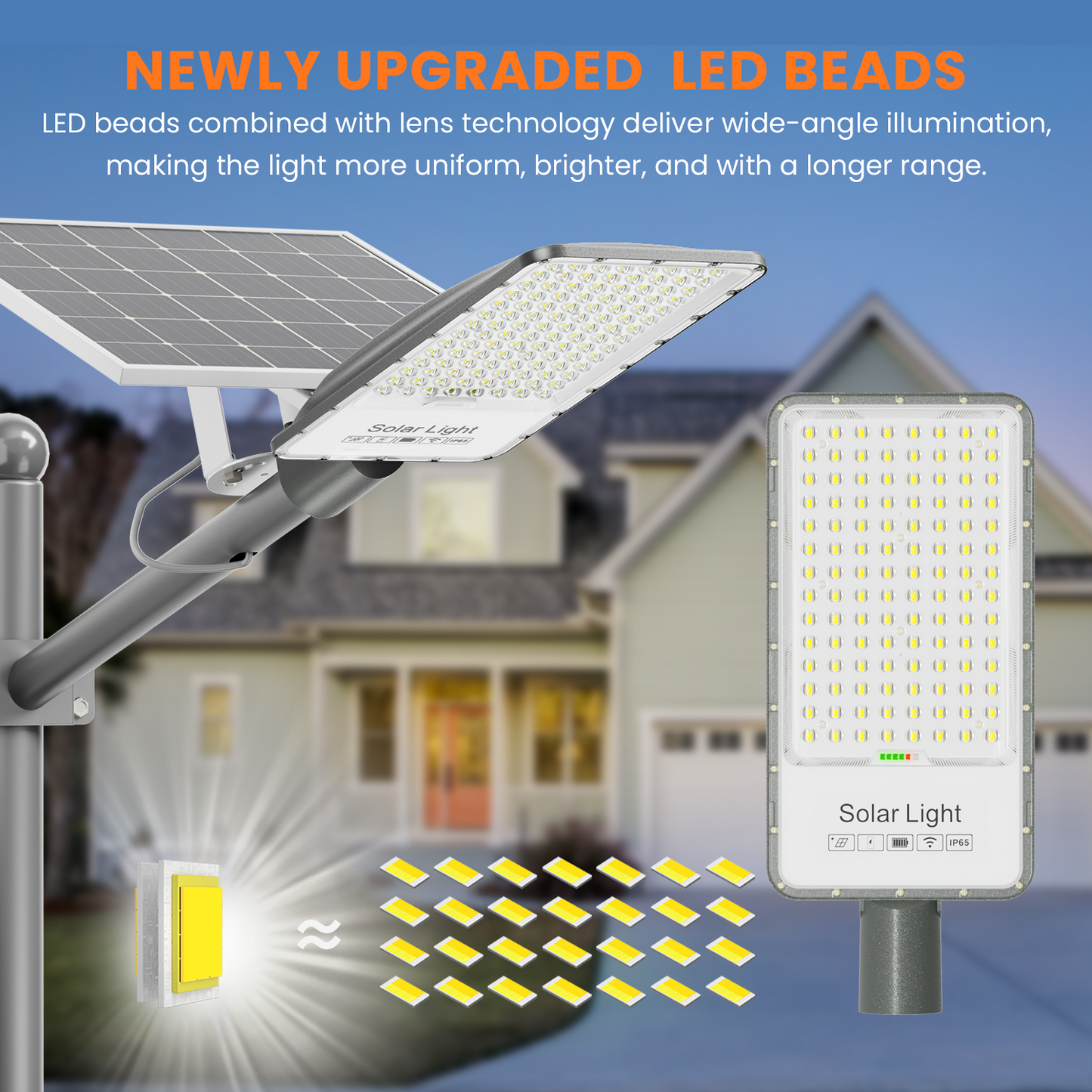 All Aluminum Split-Type Solar Street Light