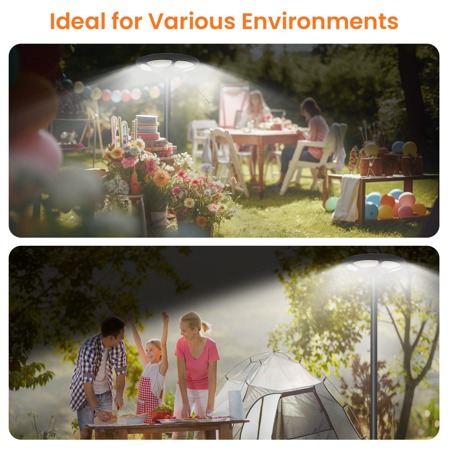 Solar Garden Post Light